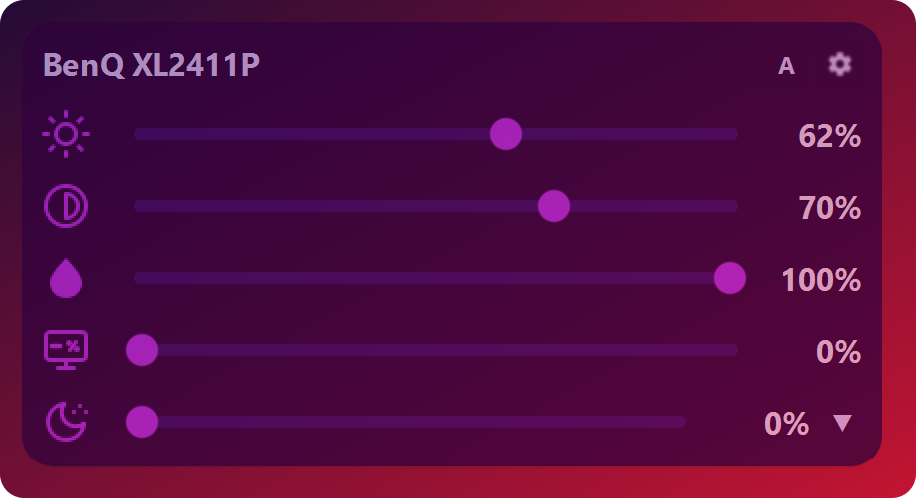 ArrayLux in the Midnight Purple theme